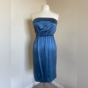 Twelfth Street by Cynthia Vincent | Strapless Silk Dress, Size Small